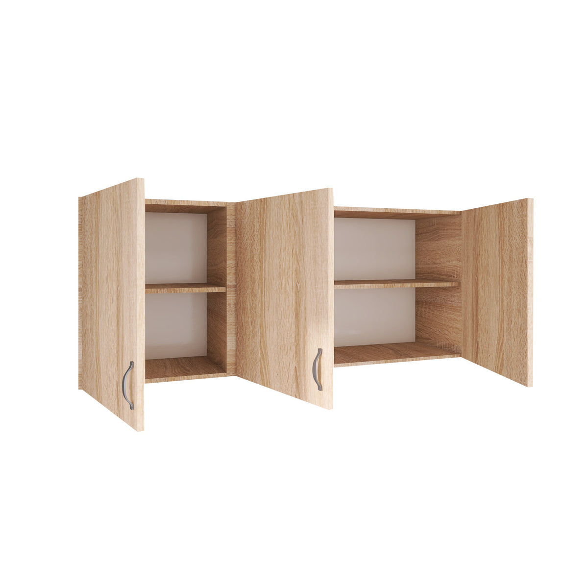 Corp suspendat bucatarie L120 x H70 x A32 cm, Material PAL18mm, Culoare Sonoma - imagine 3