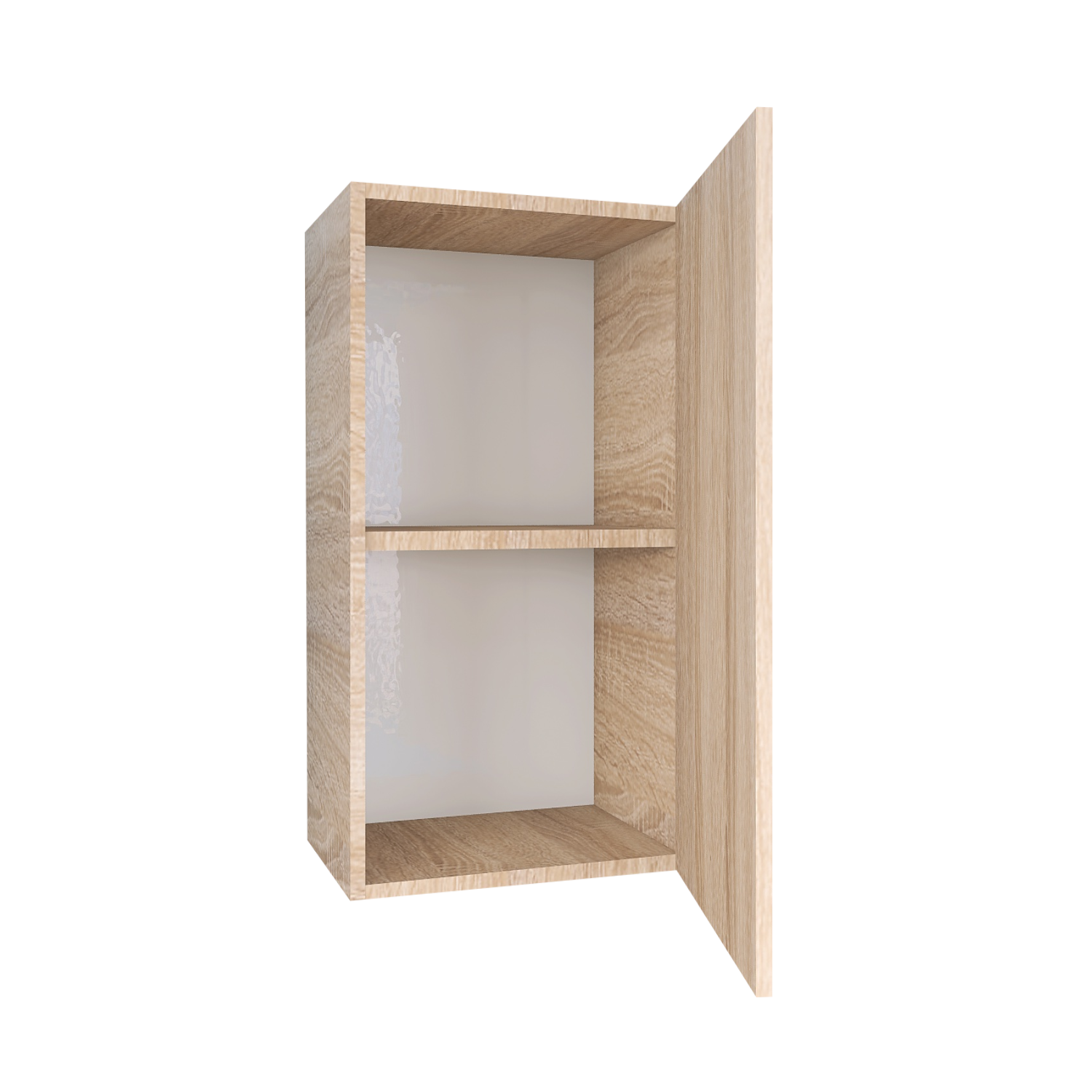 Corp suspendat bucatarie, L40xH70xA32cm, Culoare Sonoma, Material PAL 18mm - imagine 3
