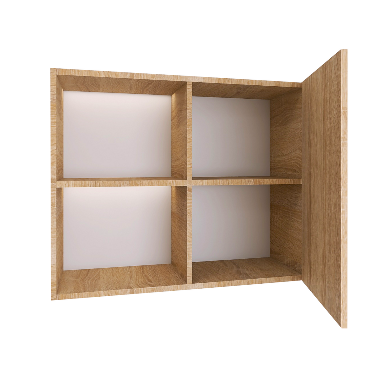 Corp Suspendat cu o usa L80 x H70 x A32 Cm, Culoare Sonoma, Pal 18mm - imagine 2