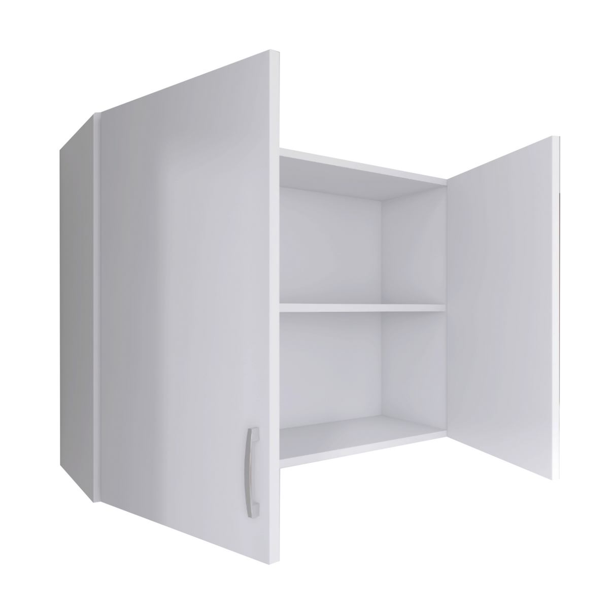 Corp Suspendat ELA L60 x H70 x A32 Cm, Culoare Alb, Pal 18mm - imagine 3