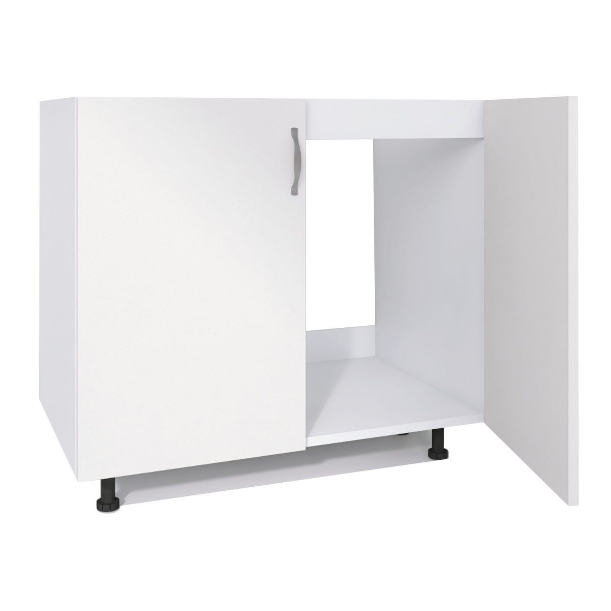 Masca chiuveta Alb Mat , L80xH87xA50 cm, Pal 18mm - imagine 5
