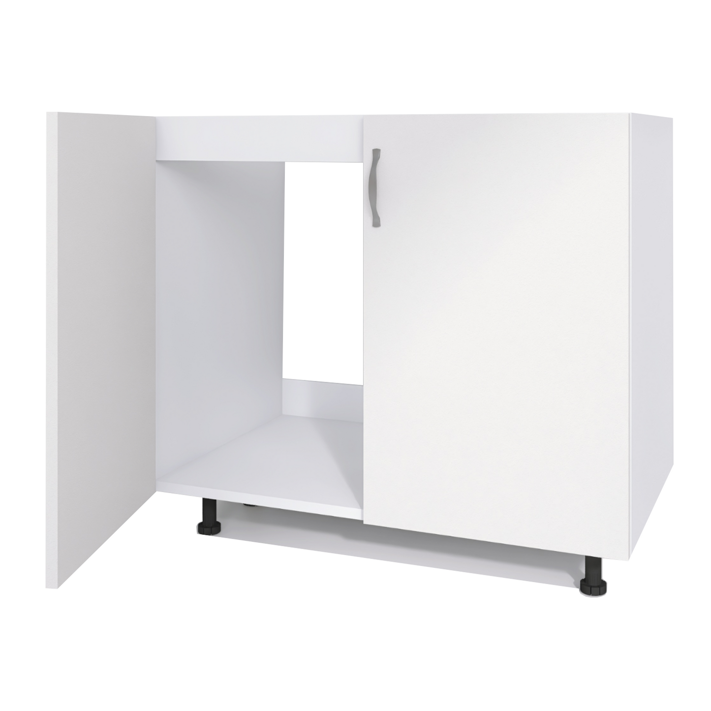Masca chiuveta Alb Mat , L80xH87xA50 cm, Pal 18mm - imagine 2