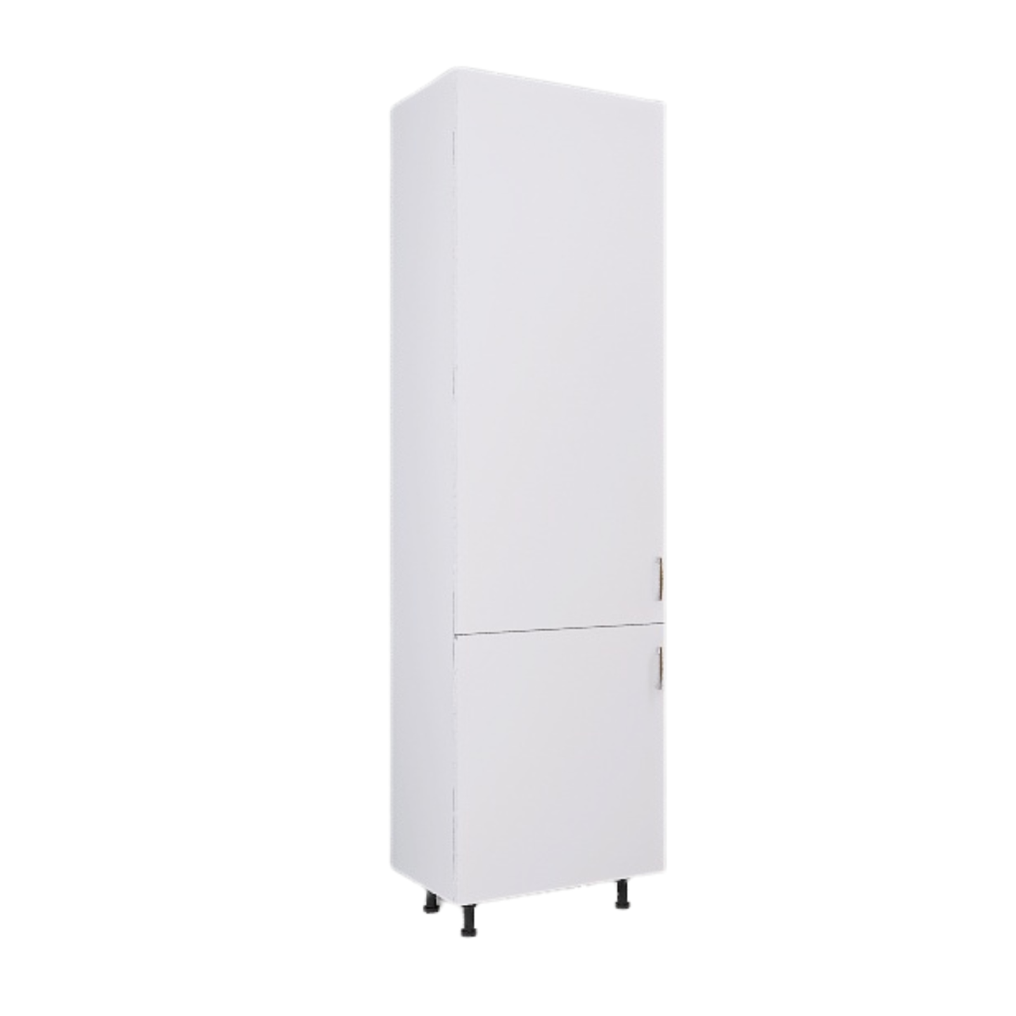 Soldat Bucatarie H210 x A55 x L60 cm, Culoare Alb, Pal 18mm